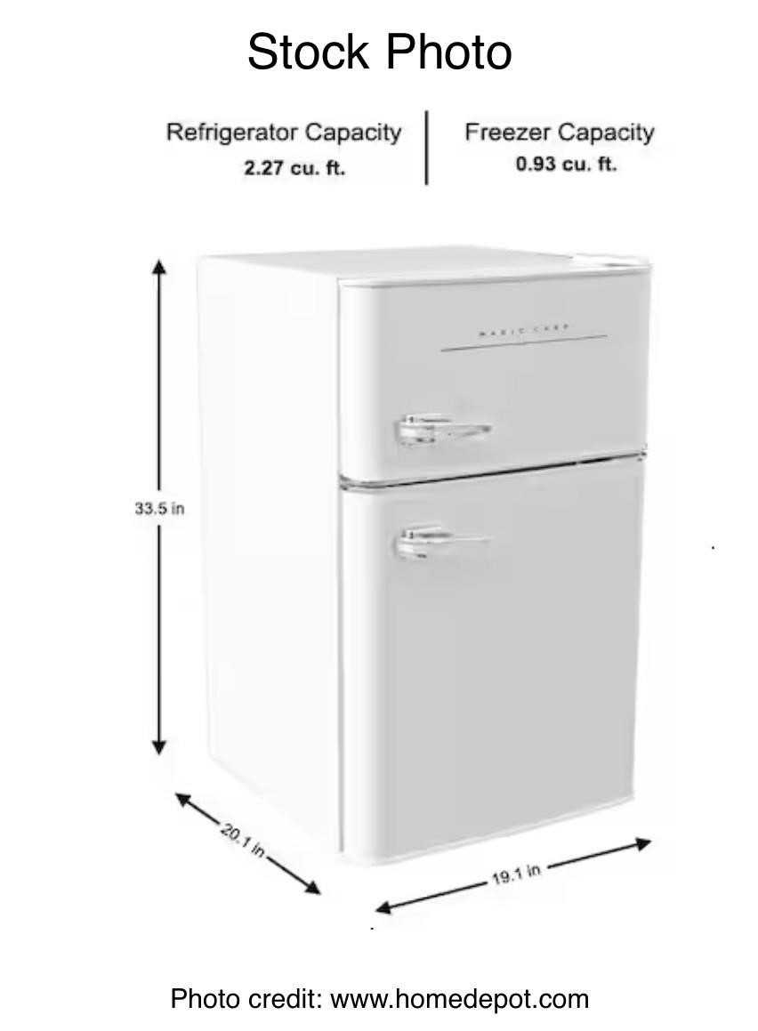 Magic Chef 3.2 Cu. Ft. Retro Mini Fridge