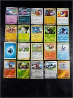 Pokemon Card Assortment with Halos