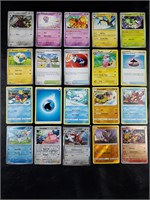 Pokemon Card Assortment with Halos