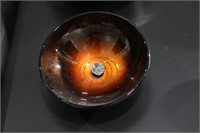 Kraus Glass Round Pedestal Sink