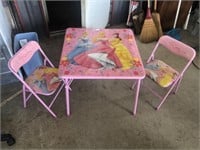 Child's Princess Table & Chair Set