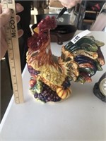 Glazed Rooster (9" Tall)