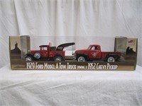 CT 1929 MODEL A & 1952 CHEVY PICKUP DIE CAST BANK