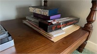 Shelf lot miscellaneous office items, and vintage