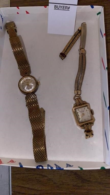 2 Vintage watches. Germinal Voltaire and Benrus