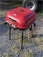 Red Charcoal Cooker