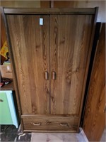 Wardrobe cabinet with contents