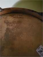 Snare drum has march 1 1943 written on it