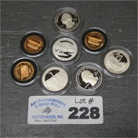 Assorted Modern Proof Coins