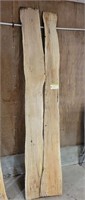 2 Rough cut boards maple 3/4 inch thick