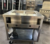 Never Used Delfield 2 Well Electric Steam Table