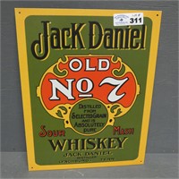 Jack Daniel Whiskey Metal Sign