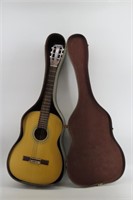 Domino 6 String Acoustic Guitar & Hard Case