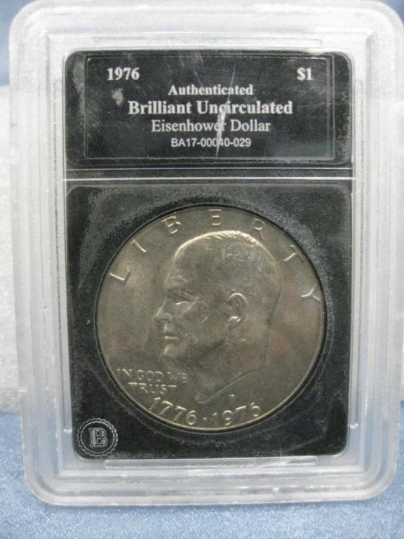 1976 Uncirculated Eisenhower Dollar