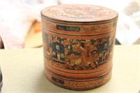 Oriental Antique Lacquer Box