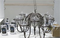 Metal Oil Lamp Chandelier & Accessories See Info