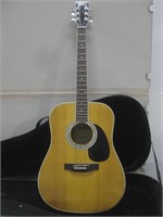 American Legacy Acoustic Guitar W/Case See Info