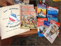 Vintage Military & America Books