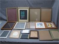 16 Assorted Picture Frames