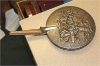 Denmark Repousse Dragsted Silverplated Pan
