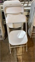 10 metal and plastic event chairs