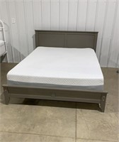 Queen bed and mattress