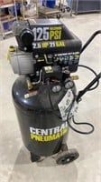 Central pneumatic air compressor, Runs