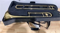 trombone in case