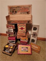 Cigar Boxes Lot
