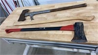 2 Axes and extra handle