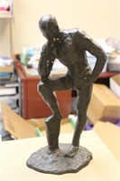 Cast Iron Statue: The Thinker