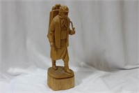 A Handcarved Wooden Figure
