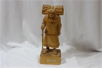 A Handcarved Wooden Figure