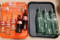 Lot of Vintage Coca Cola Bottles