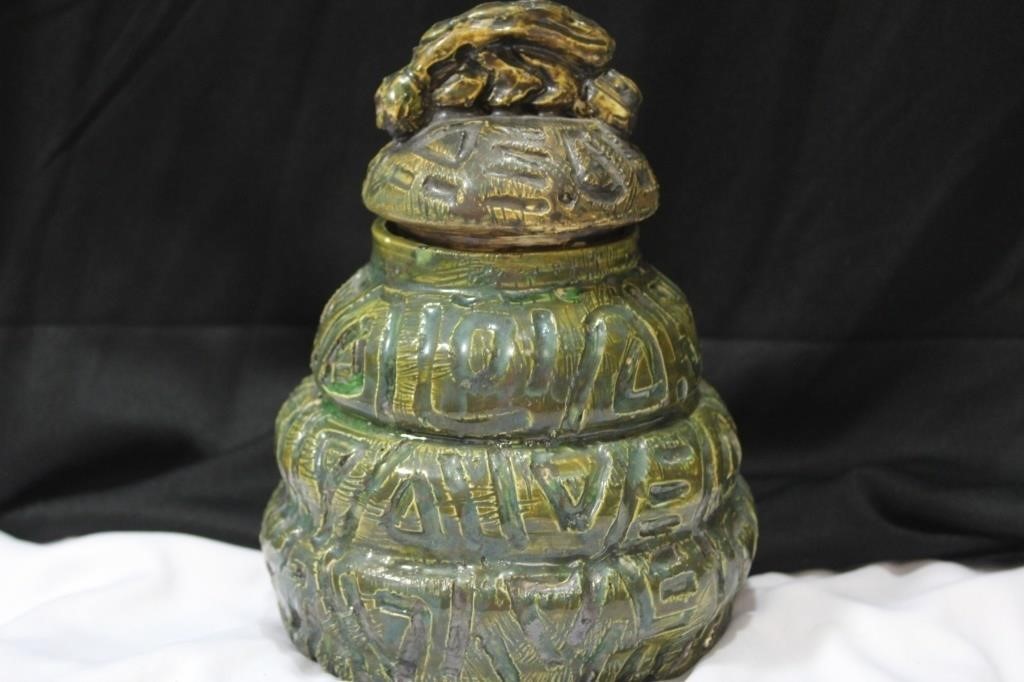 A Pottery Container