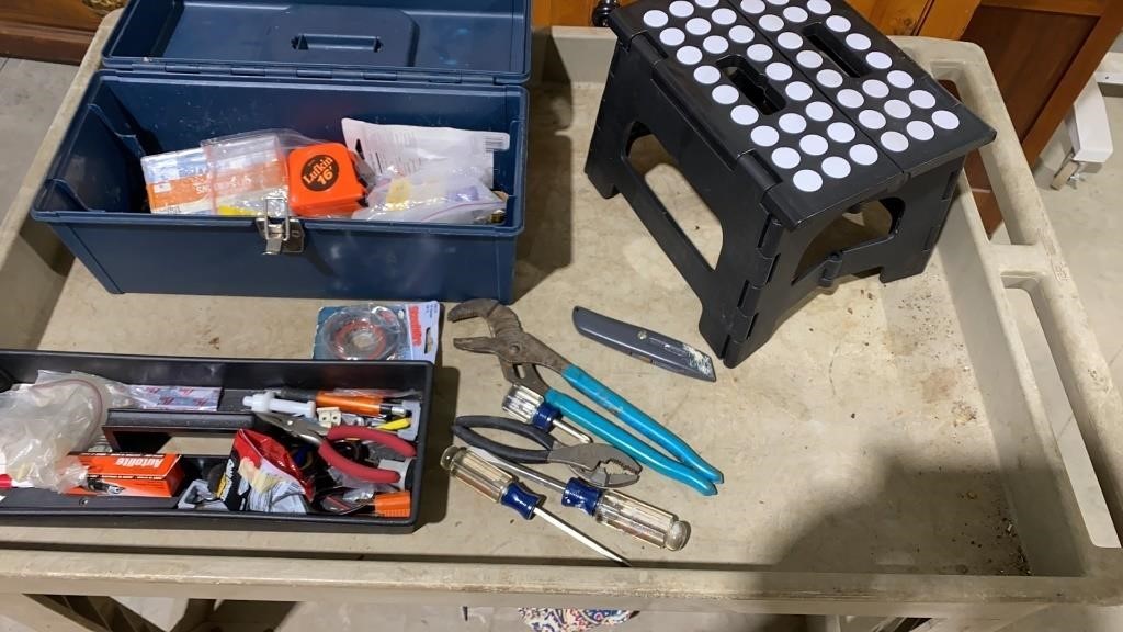 Toolbox and stool