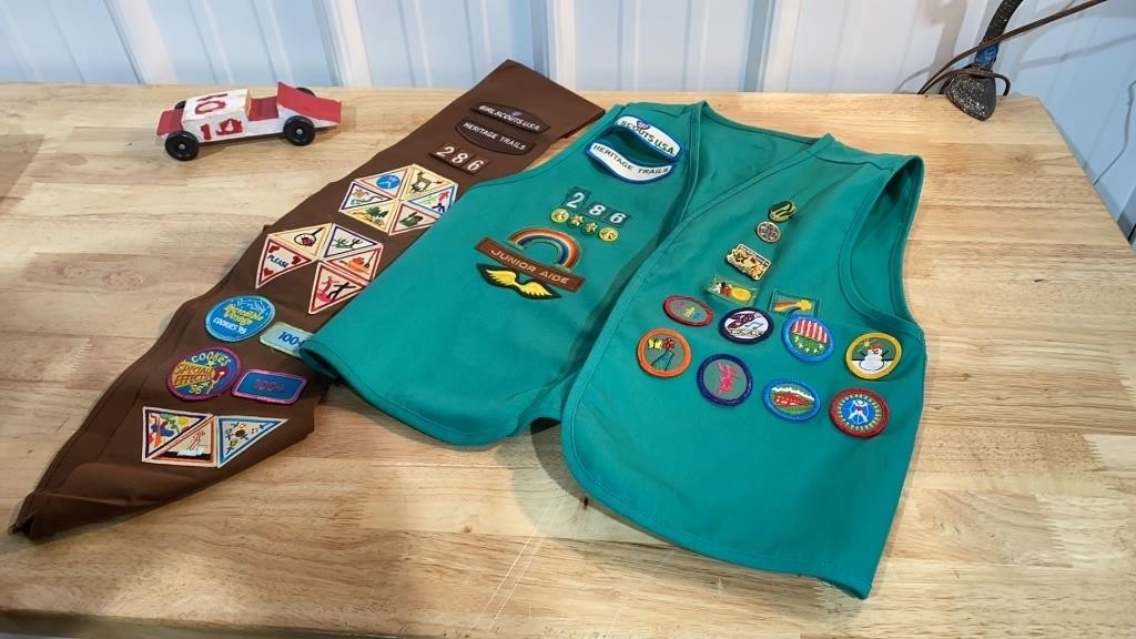 Girl Scout badges