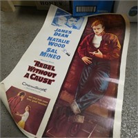 Warner Bros "Rebel Without A Cause" Poster