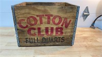 Cotton Club crate
