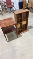 End table and CD rack