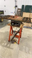 Craftsman 10” table saw, untested