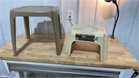 Step stool and table