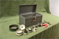 Craftsman Tool Box W/ Hole Saws & Supplies