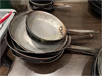 5 Frying Pans - 7" & 10"