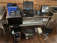 POS / Maitre'D System w/ (3) Monitors, 1 Cash