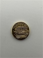 1908 Twenty Dollar US Gold Coin with COA - see