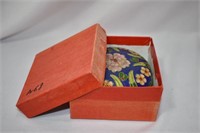 A Chinese Cloisonne Paste Box