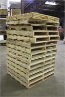 (15) 44"x44" & 40"x40" Wood Pallets