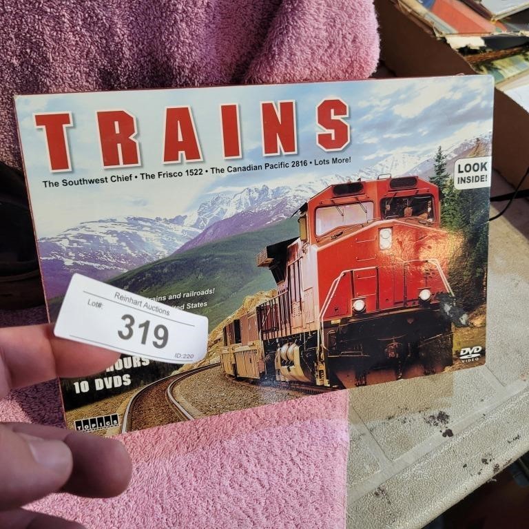 TRAINS DVD SET