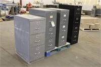 (4) Assorted File Cabinets